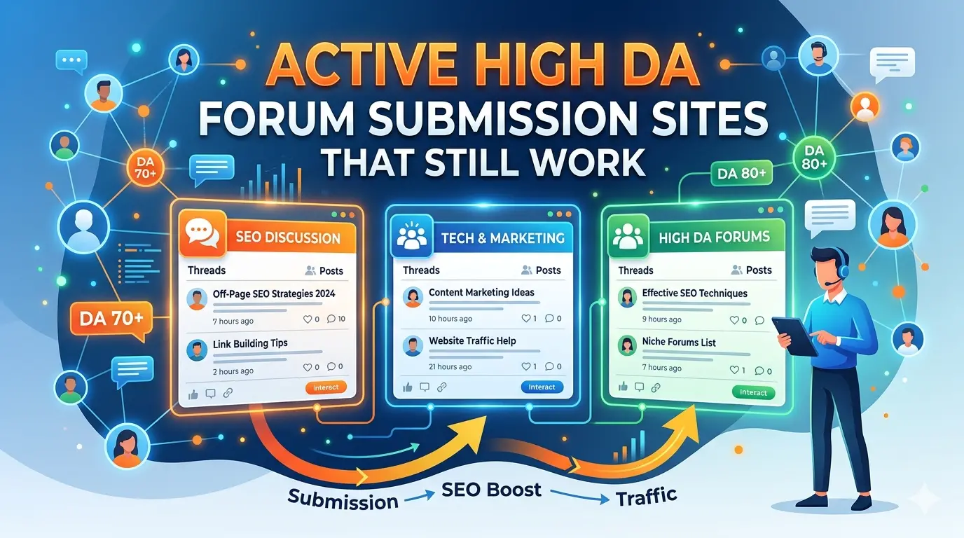 Active High DA Forum Submission Sites That Still Work