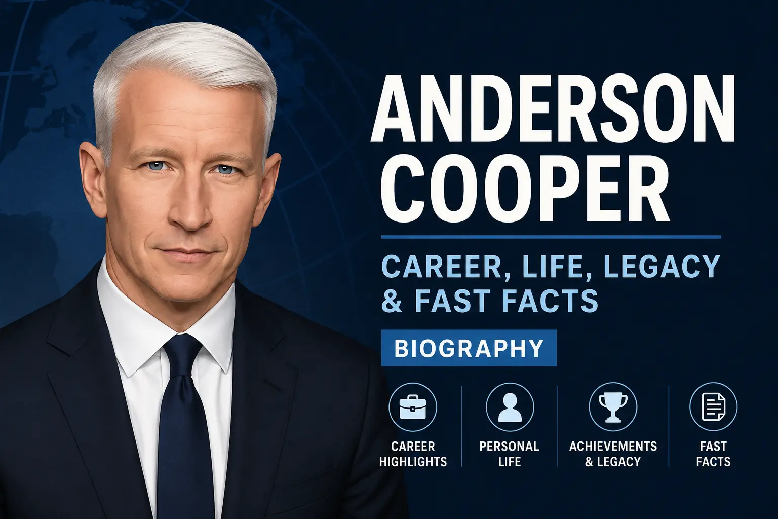 Anderson Cooper - Career, Life, Legacy & Fast Facts