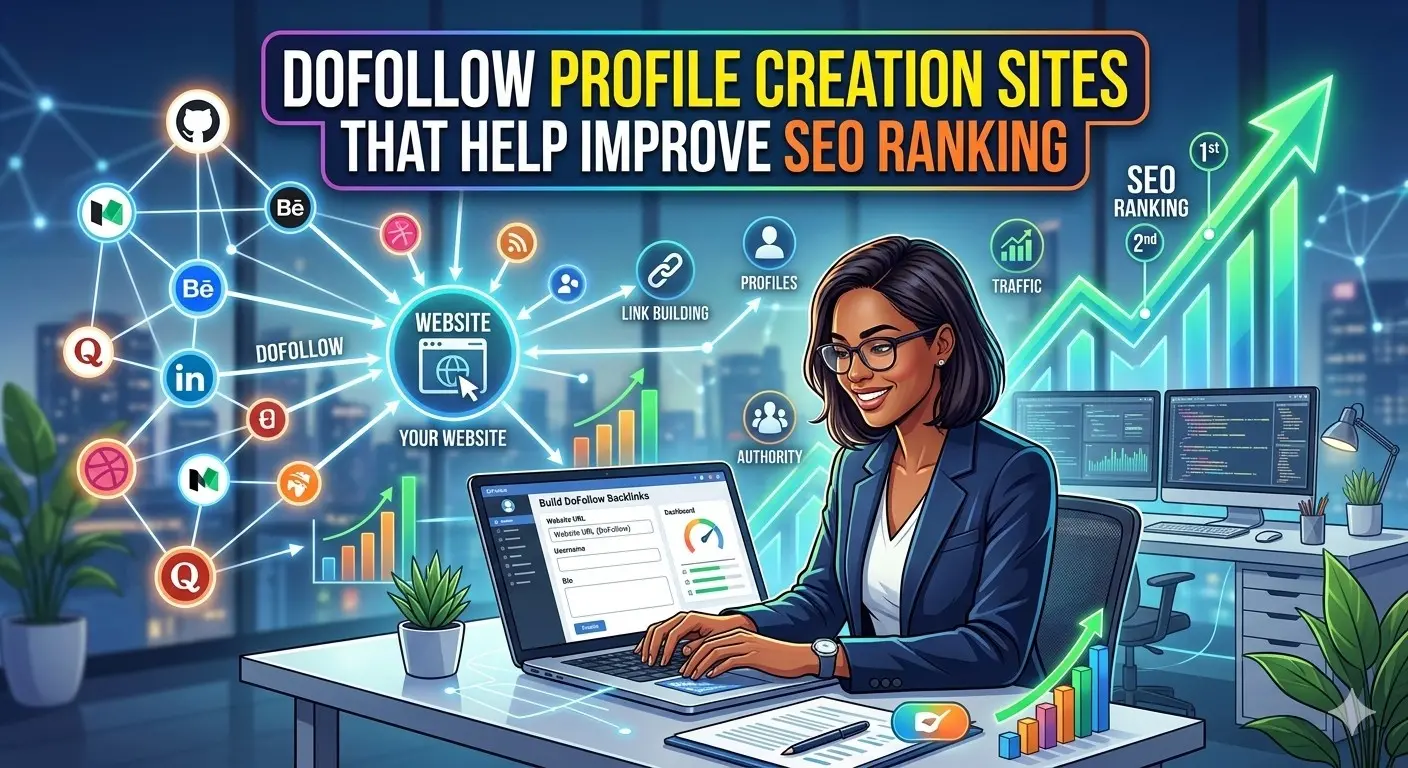 DoFollow Profile Creation Sites Improve SEO Ranking