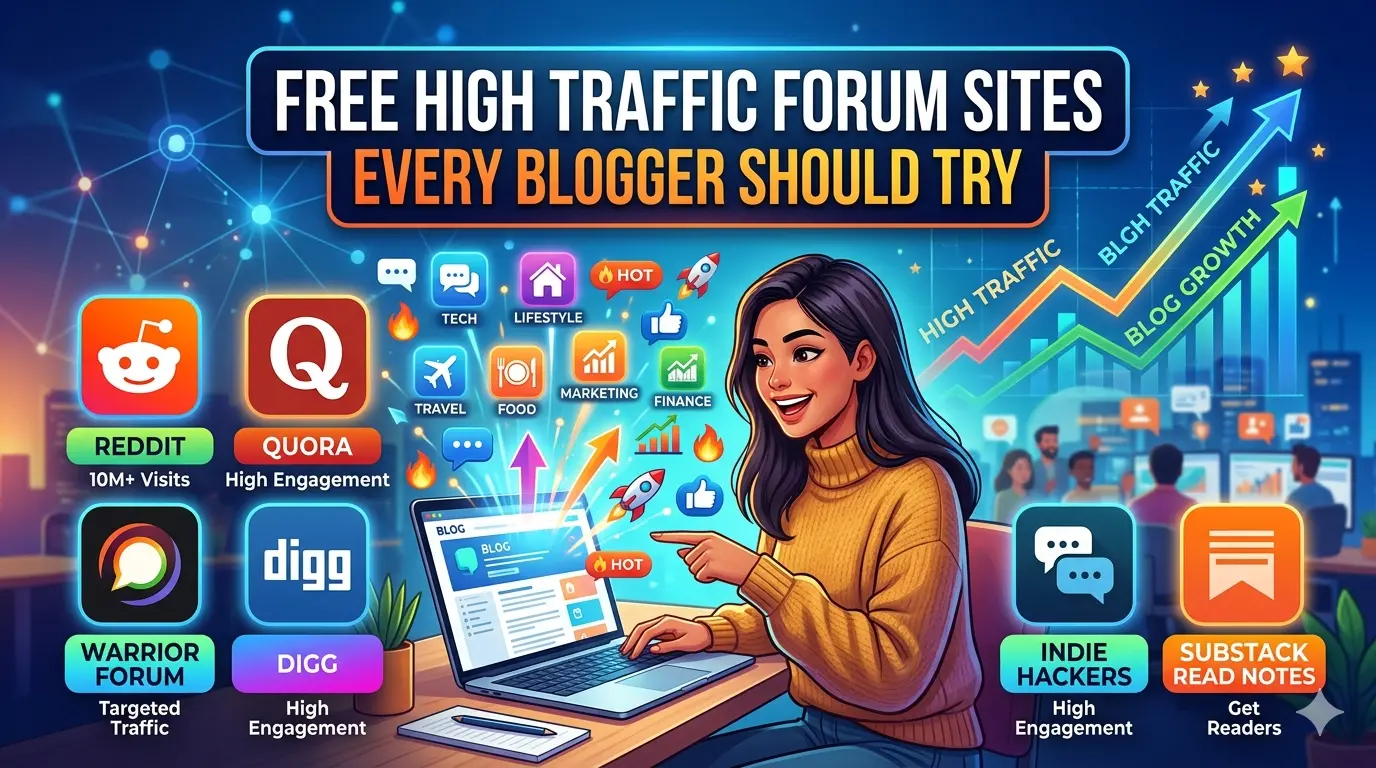 Free High Traffic Forum Sites Every Blogger Should Try