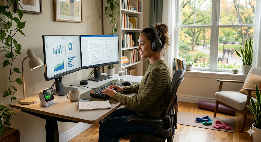 Global Health Research on Remote Work and Public Wellness