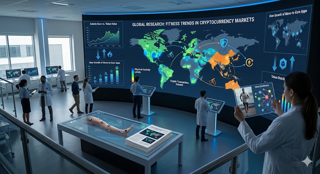 Global Research on Fitness Trends in Cryptocurrency Markets