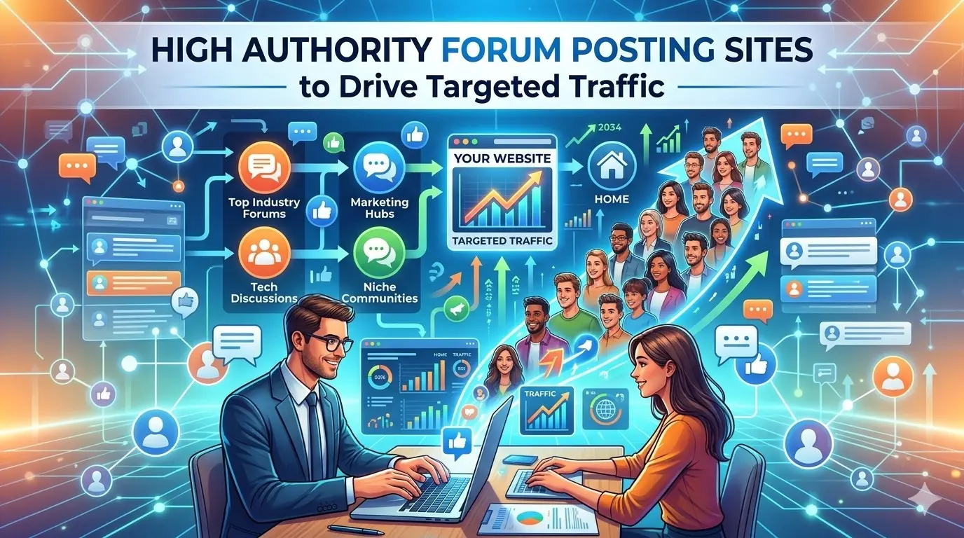 High Authority Forum Posting Sites to Drive Targeted Traffic