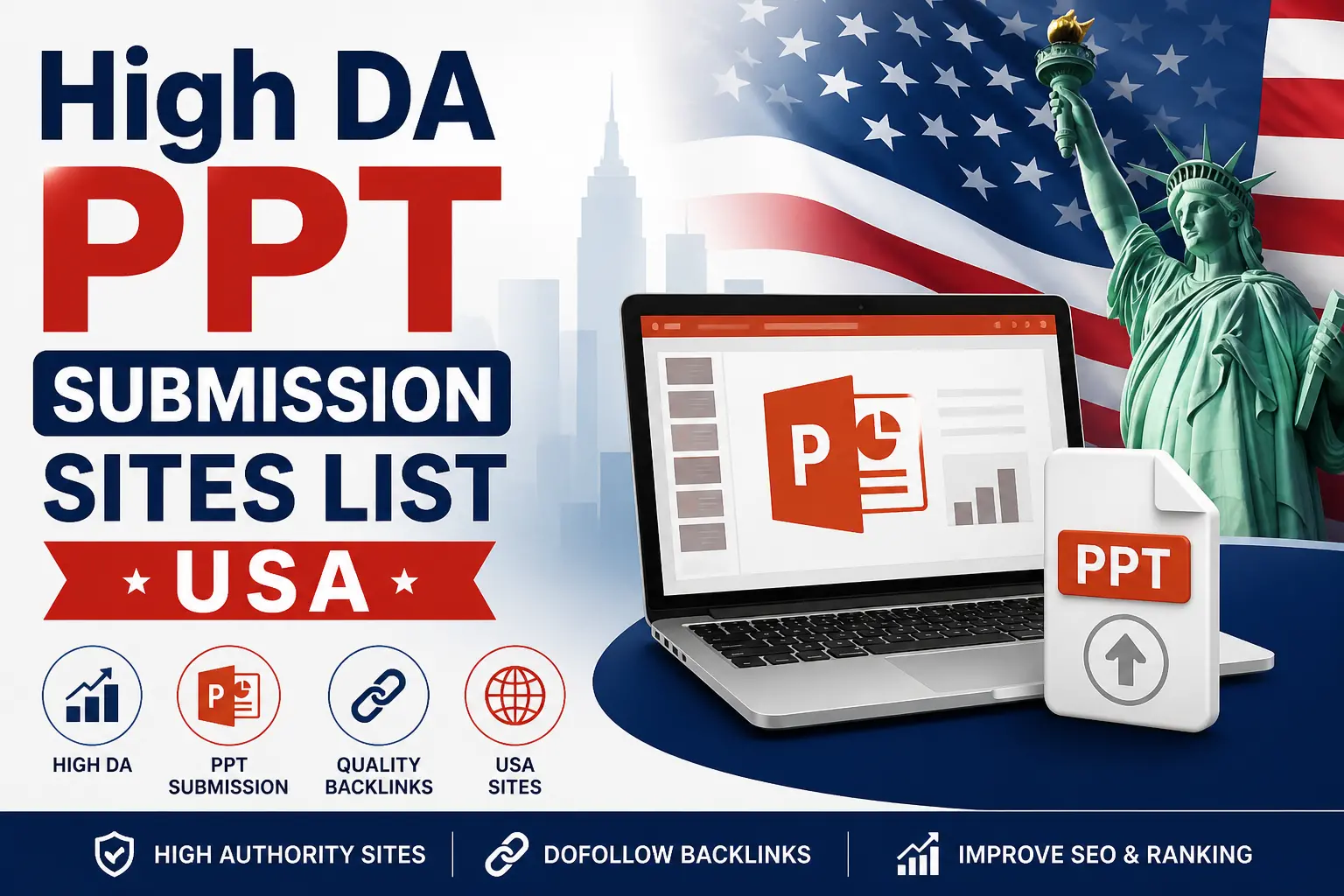High DA PPT Submission Sites List USA