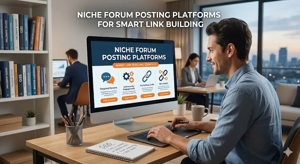 Niche Forum Posting Platforms for Smart Link Building
