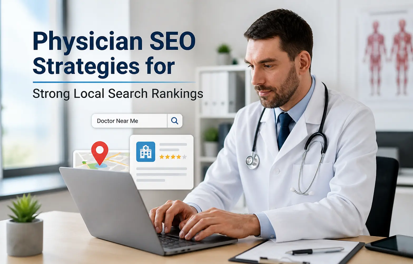 Physician SEO Strategies for Strong Local Search Rankings