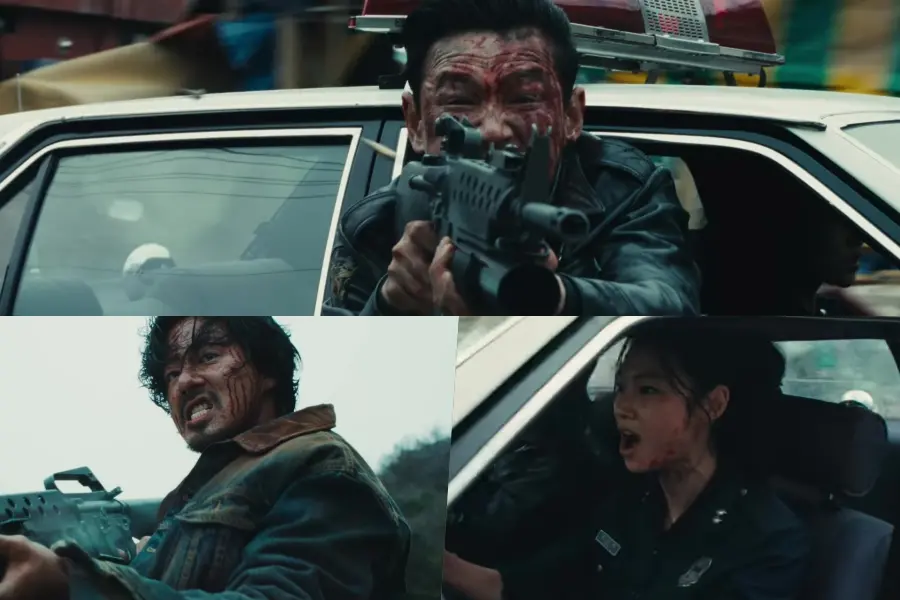 Watch: Hwang Jung Min, Zo In Sung, And Jung Ho Yeon Navigate An Alien Invasion In New Film “HOPE” Trailer