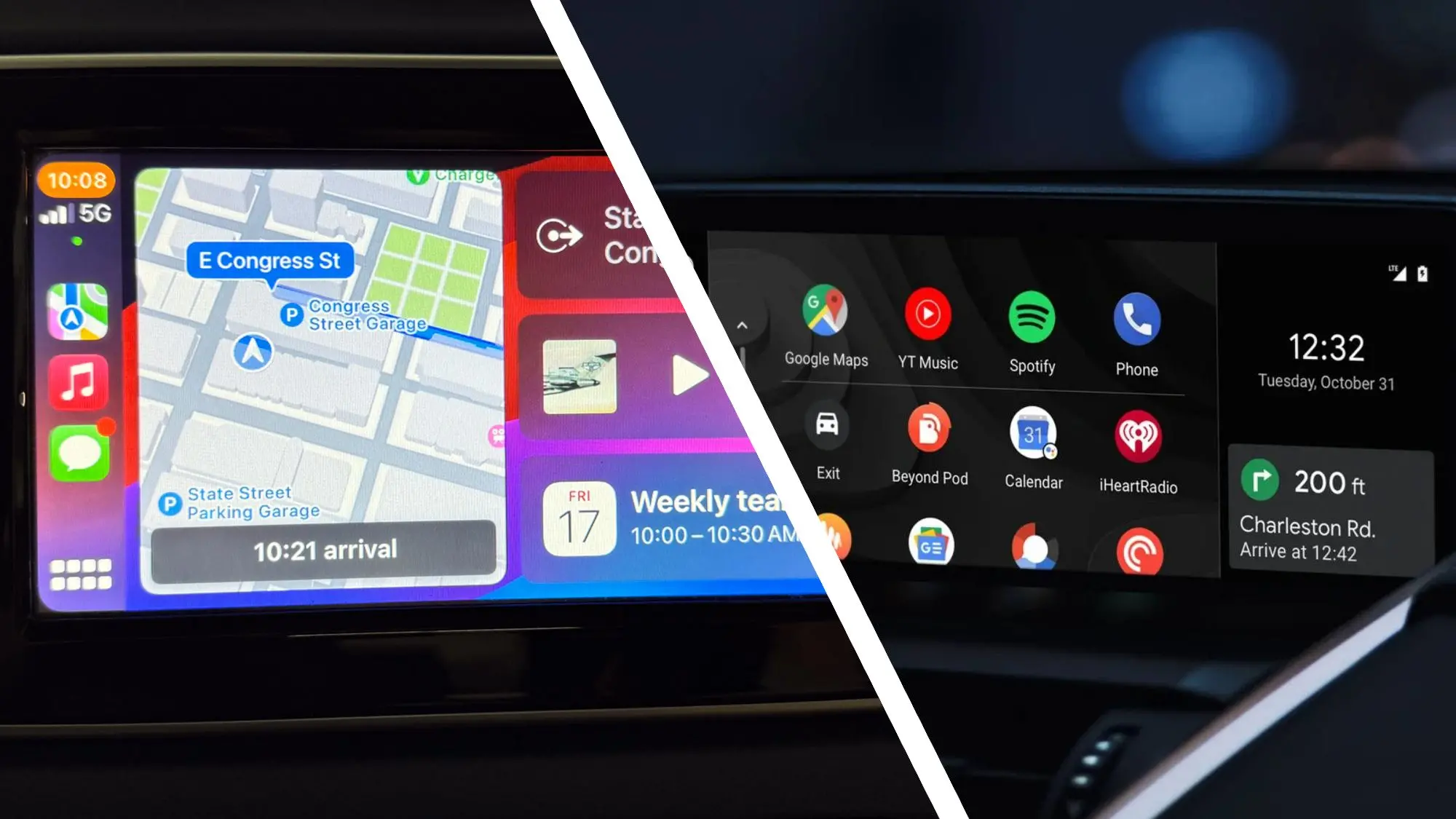 I logged 250 miles testing Android Auto vs Apple CarPlay and there's one I'm going to stick with