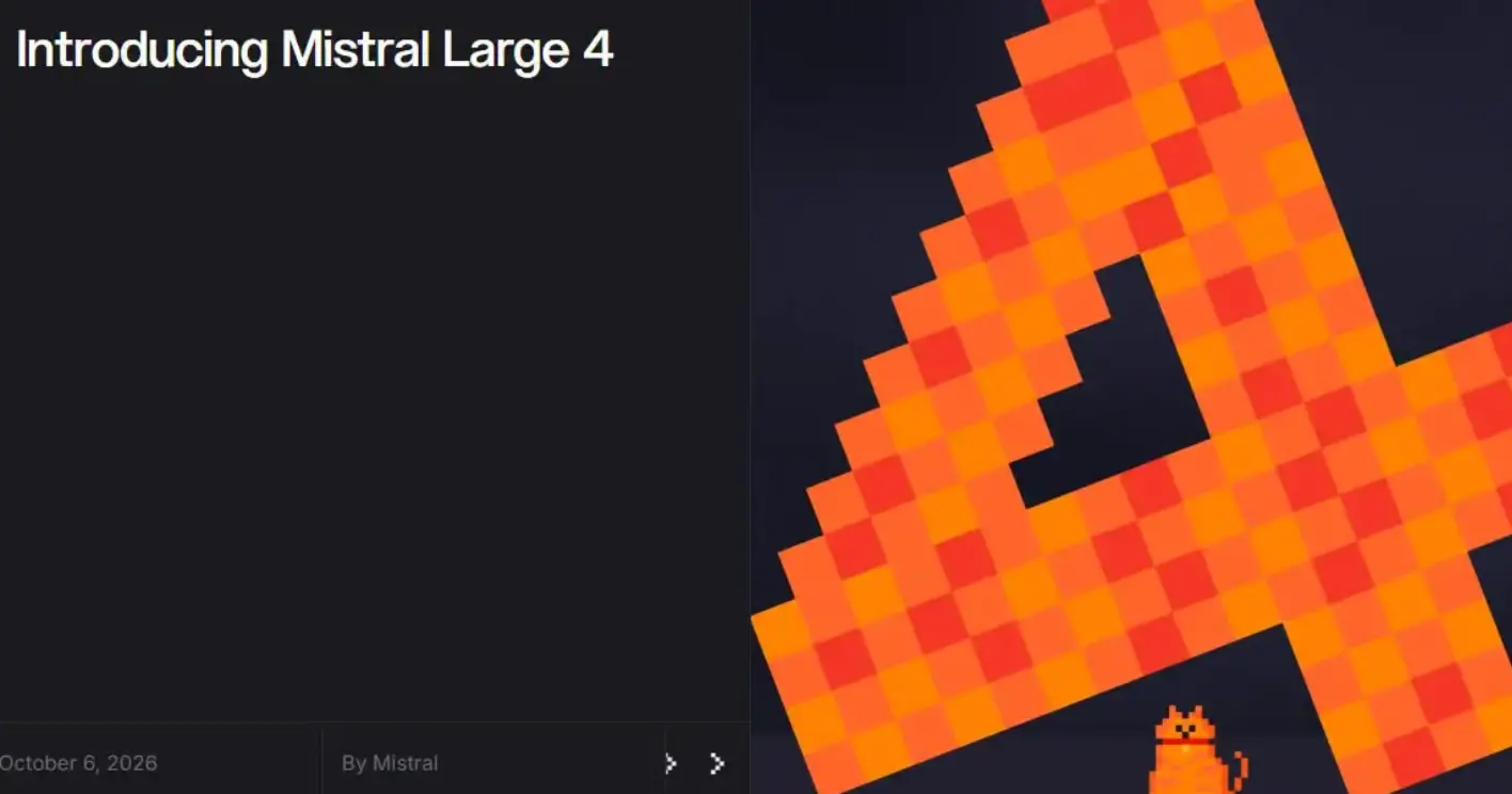 Mistral Large 4 Enters Preview With 1M-Token Context and Higher API Prices