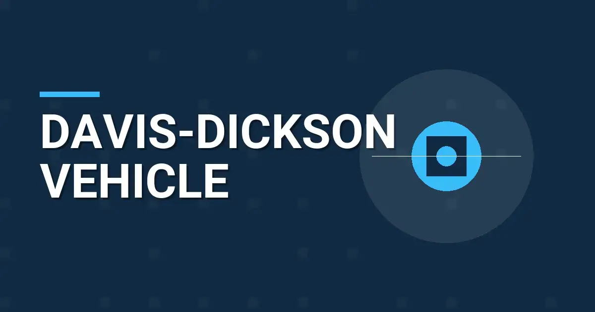 Davis-Dickson Vehicle: Industry Leader in Automobile Innovations