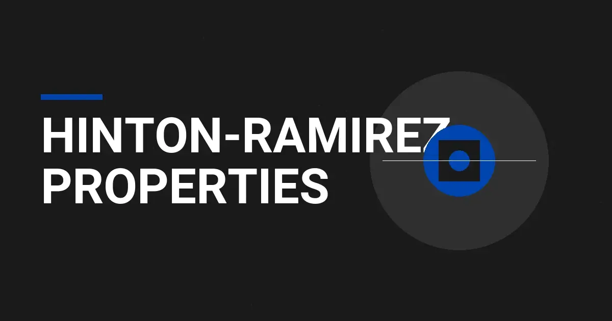 Hinton-Ramirez Properties: Leading Real Estate Solutions