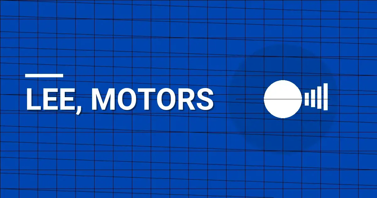 Lee, Motors: Pioneering Innovation in the Automobile Industry
