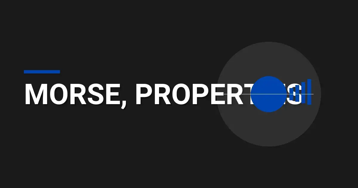 Morse, Properties: A Leader in Real Estate Services