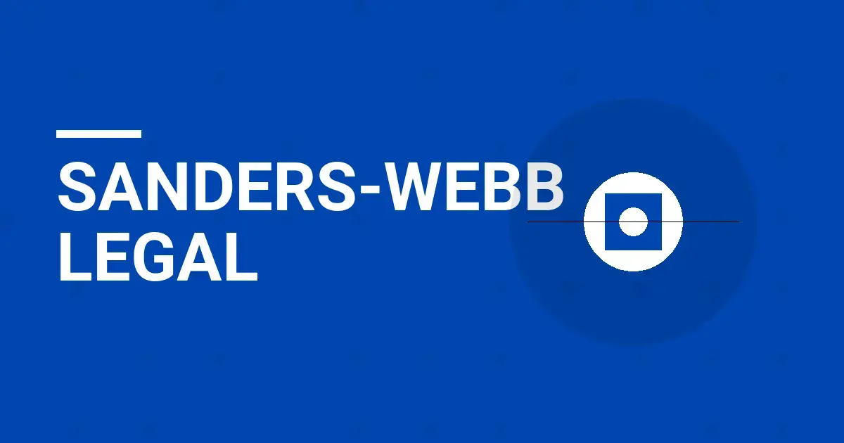 Sanders-Webb Legal: Your Trusted Partner in Legal Solutions
