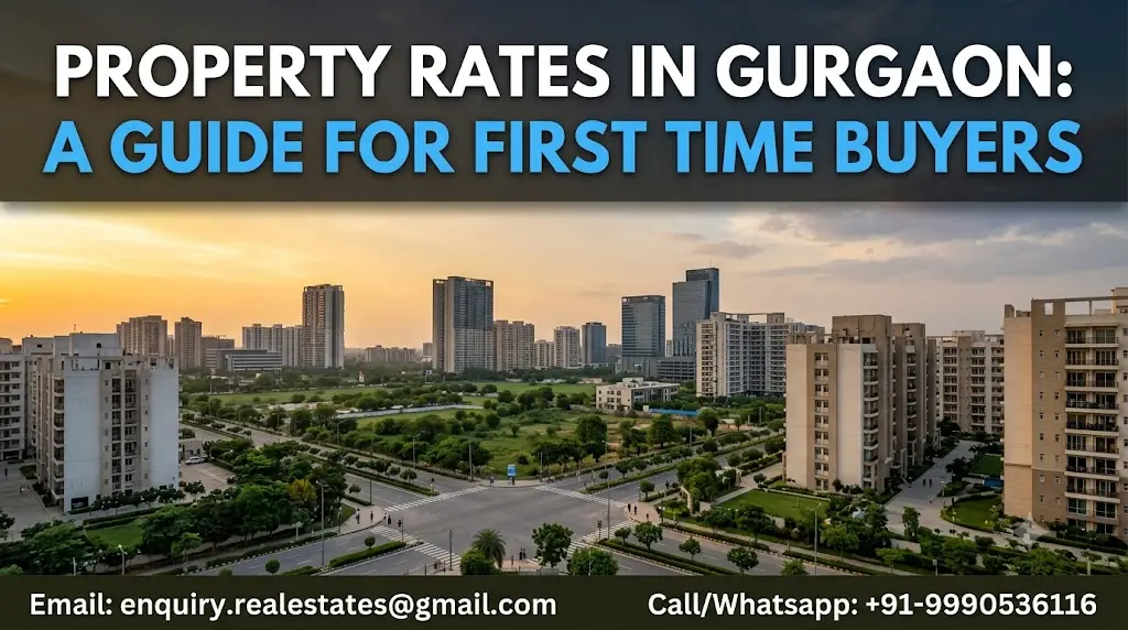 Property Rates in Gurgaon: A Guide for First Time Buyers