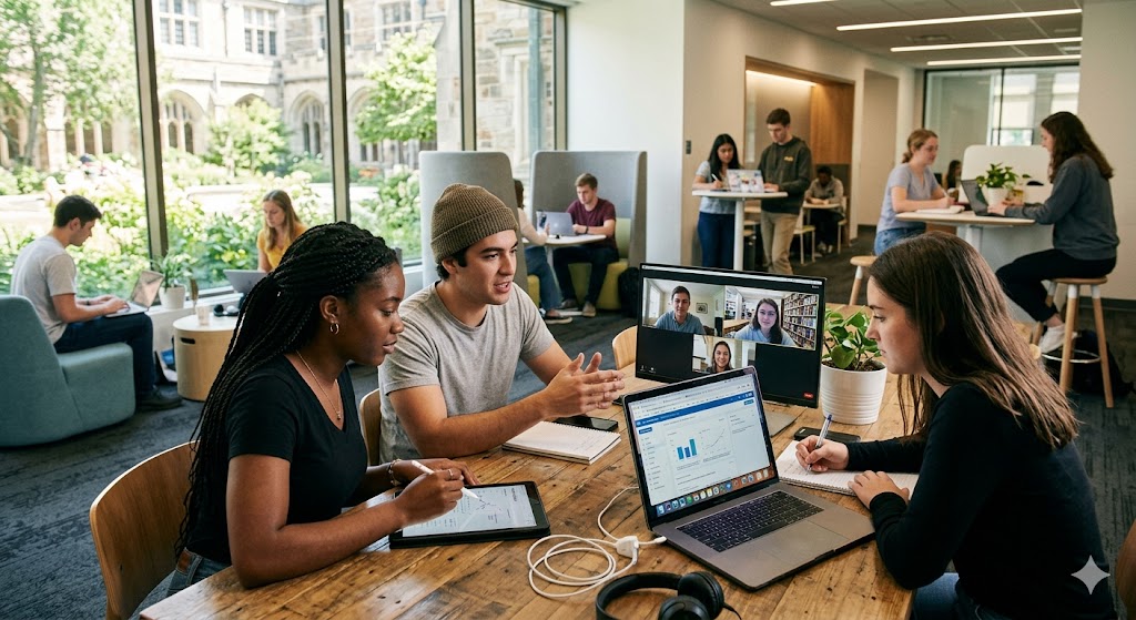 Research Findings Hybrid Workplaces Among Students Globally