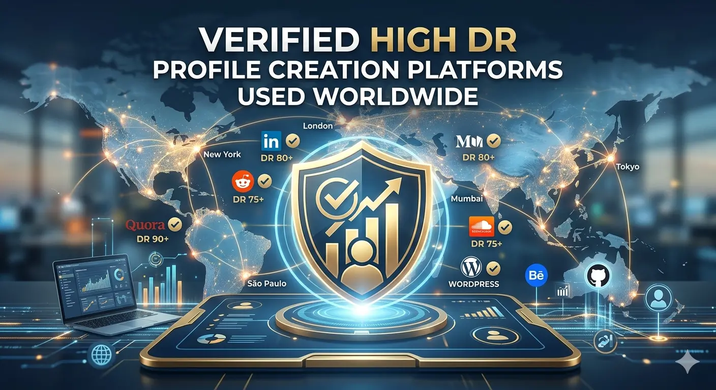 Verified High DR Profile Creation Platforms Used Worldwide